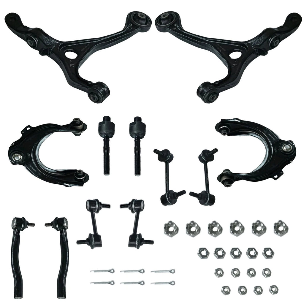 Control Arms with Ball Joints & Sway Bar End Links for Honda Accord (2003–2007) TSX (2004–2008)