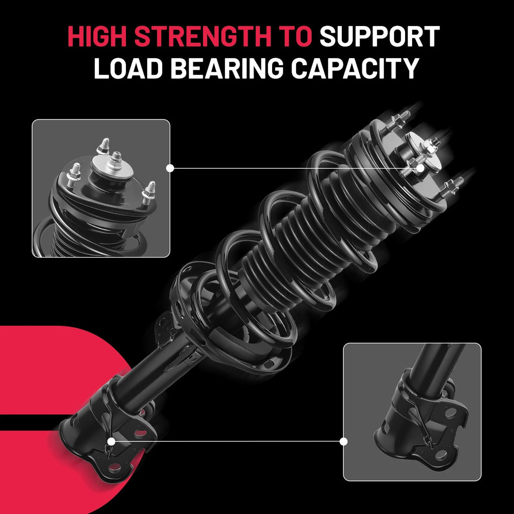 Front Struts & Rear Shocks Sway Bar Kit for 2009-2015 Honda Pilot