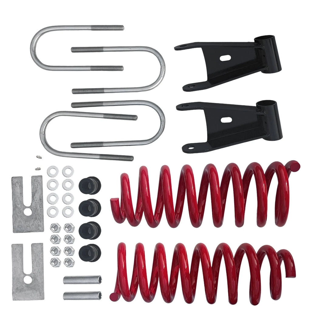 1.3" Front & 2.5" Rear Suspension Lowering Kit for Ford F-150 (2021–2025)
