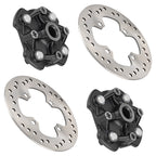 Front Wheel Hub Set of 2 w/ Brake Disc for Honda Rancher 420 (2014–2024)