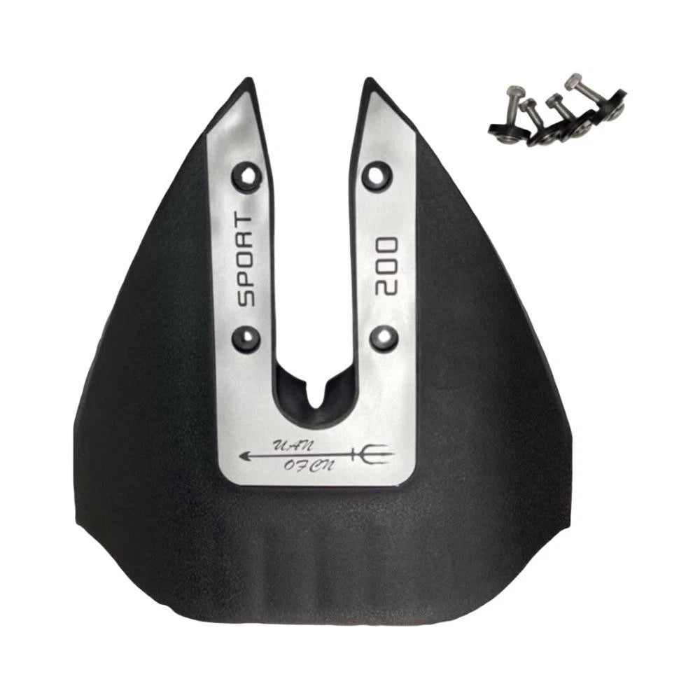 Whale Tail Hydrofoil Stabilizer for Outboard Motors 8-75 HP (w/ Bolts)