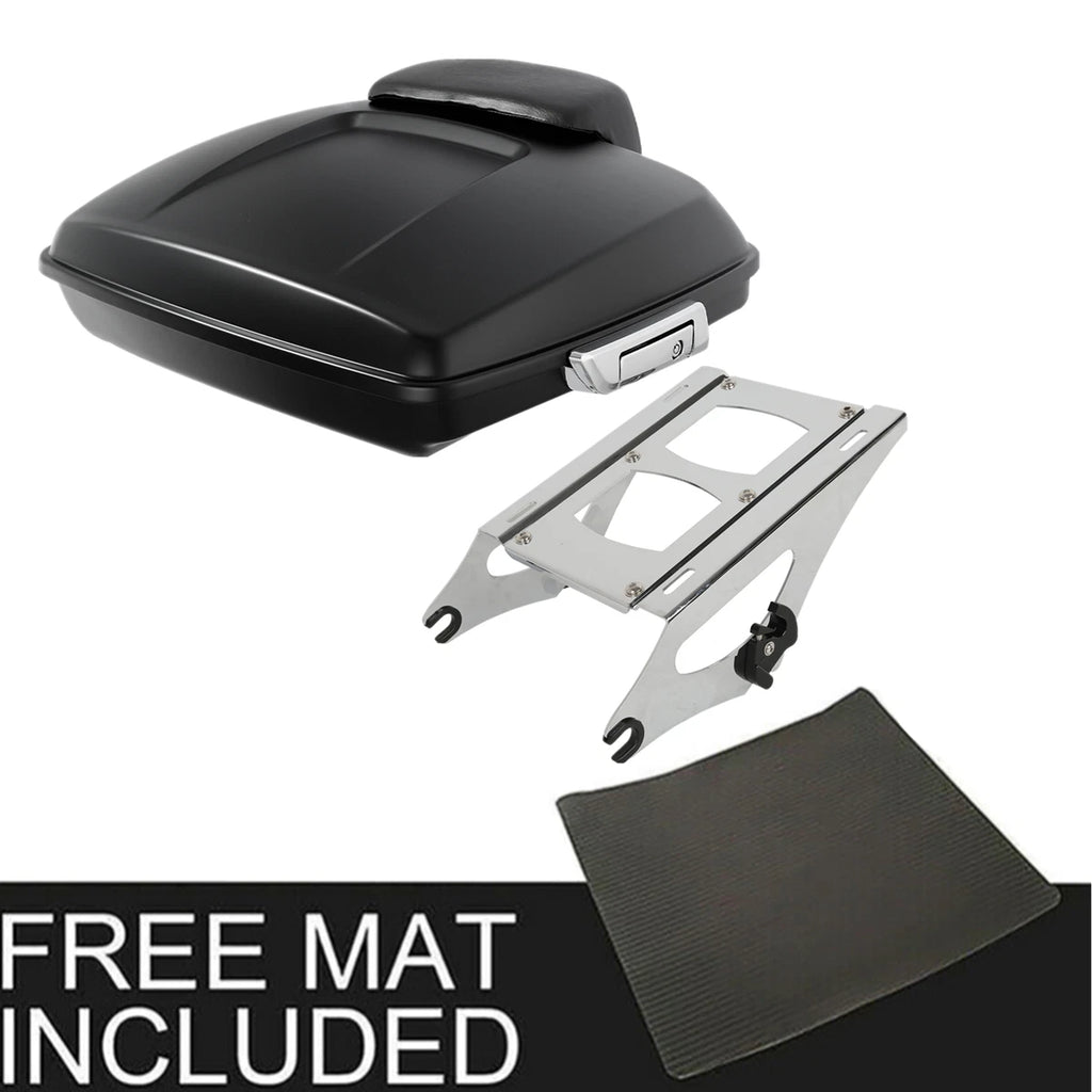 Matt Razor Trunk Pad Mount Rack for Harley Touring Road Glide (2014–2026)