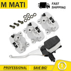 Brake Calipers & Master Cylinder for Arctic Cat 300 400 500 2x4 4x4 (1998–2002)
