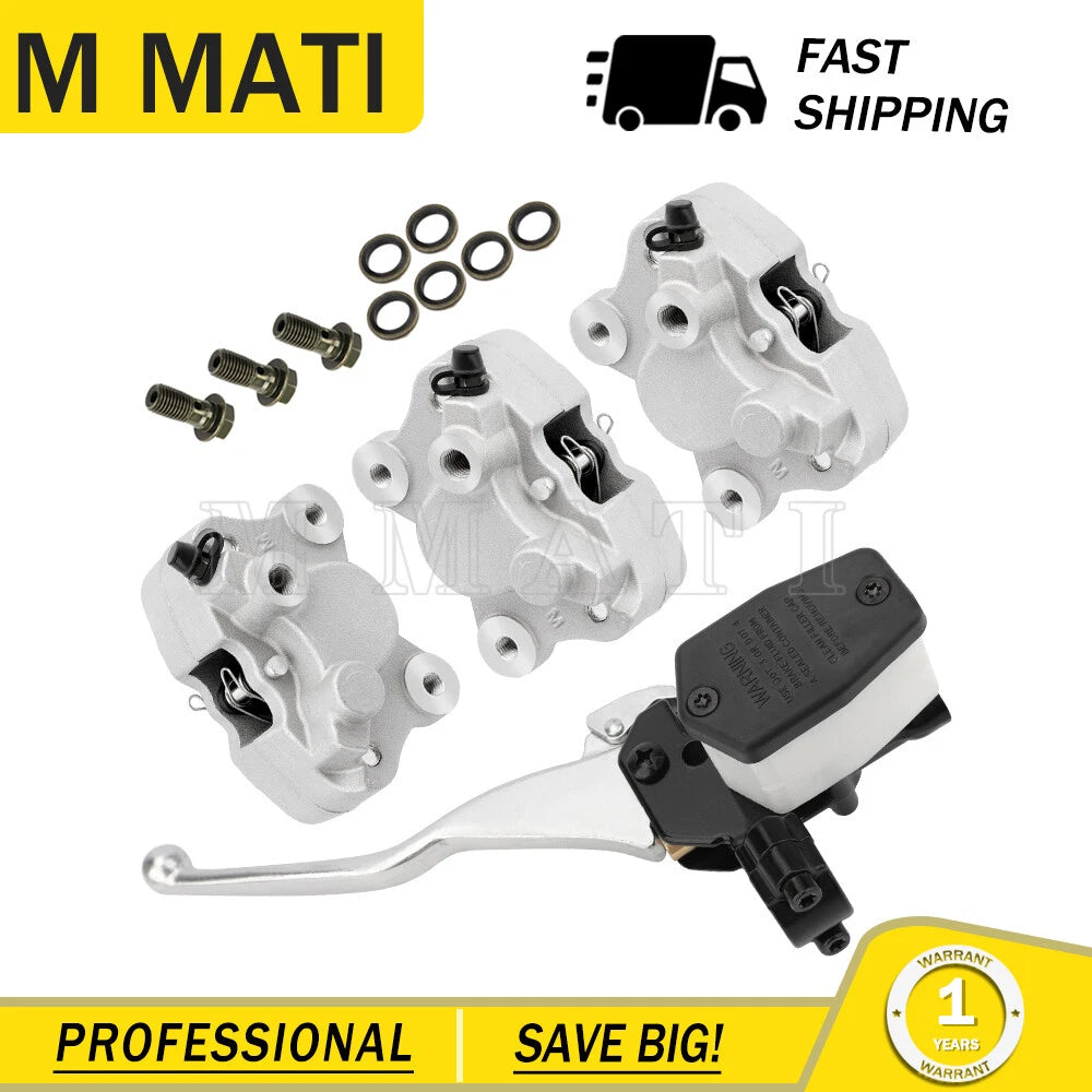 Brake Calipers & Master Cylinder for Arctic Cat 300 400 500 2x4 4x4 (1998–2002)