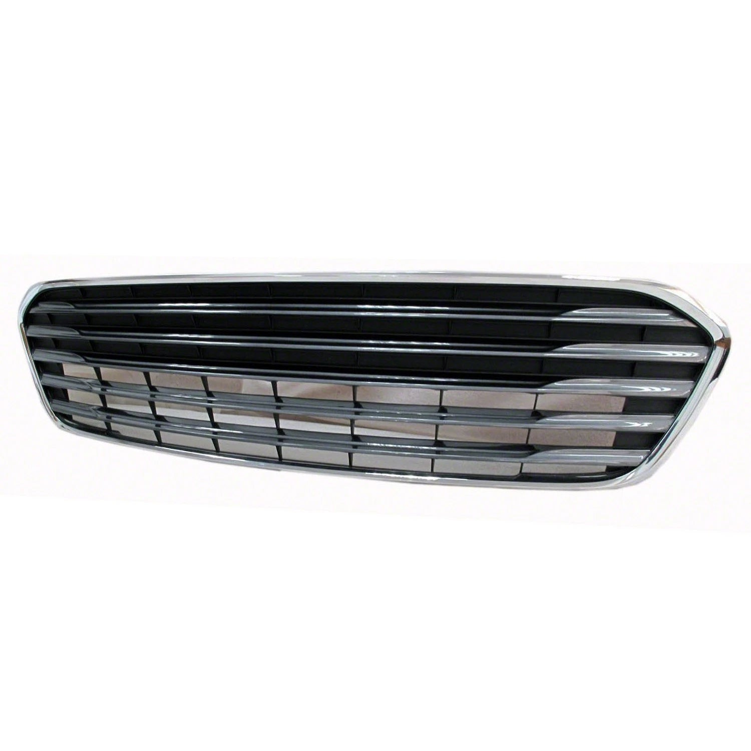 Front Bumper Cover Grille Replacement Black Chrome for Jeep Grand Cherokee (2014–2021)