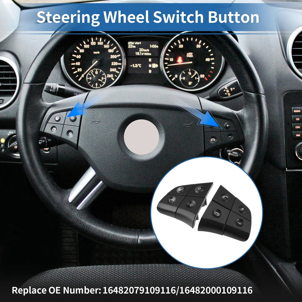 Steering Wheel Buttons for Mercedes-Benz ML-Class (2006–2011) No. 1648207910