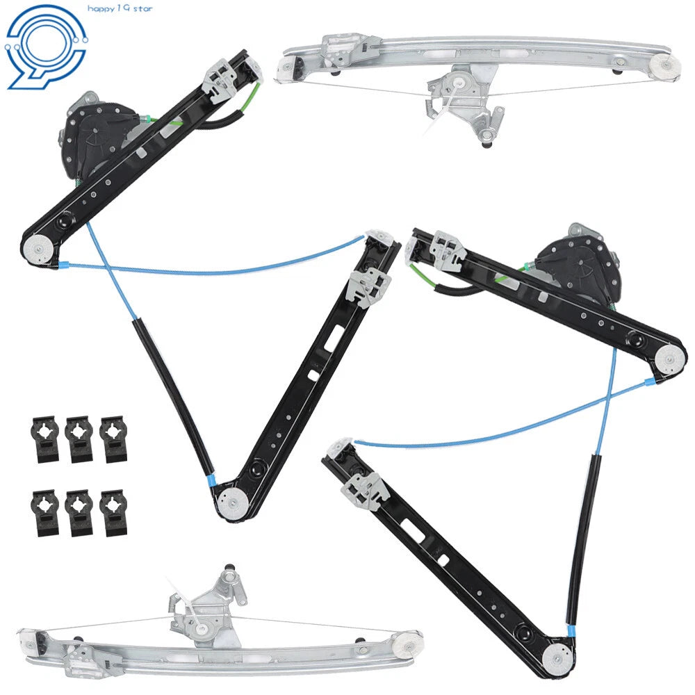 Power Window Regulator Set for BMW 325i (2001–2005) Sedan/Wagon