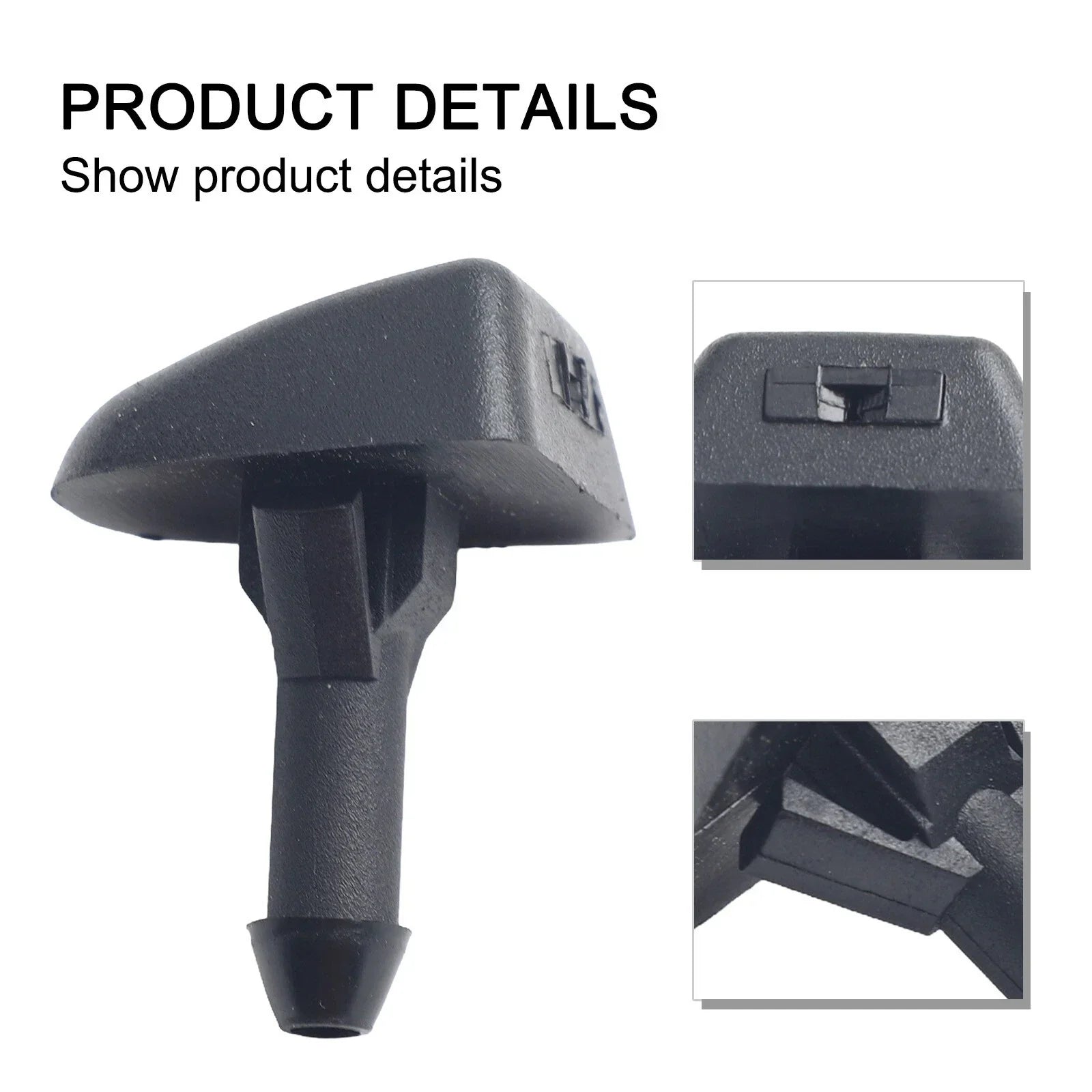 2 x Wiper Nozzle for Volvo S40 S70 S80 C30 C70