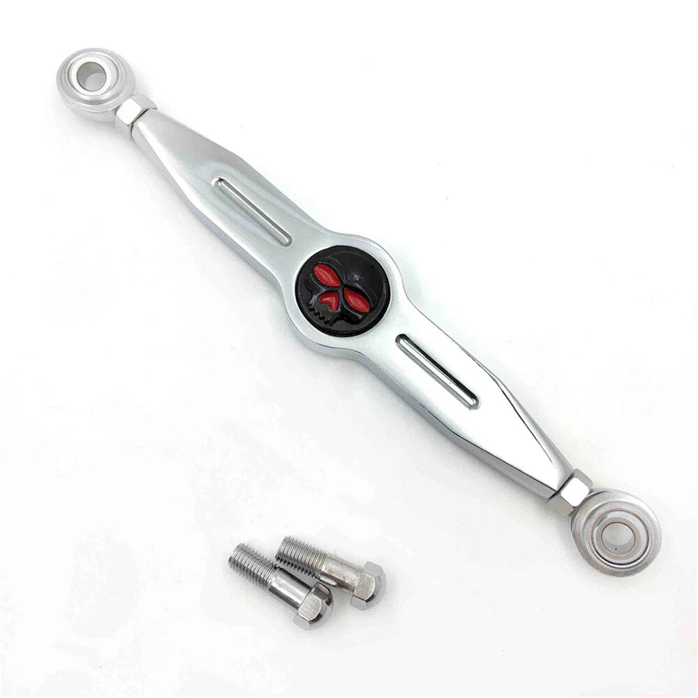 Chrome Skull Gear Shift Linkage for Harley XL/ Forty Eight/ SuperLow (2004–Present)
