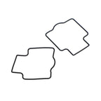 Carburetor Float Bowl Gaskets Kit for Kawasaki ZX1100 ZX900 ZX600 (1989–2005)