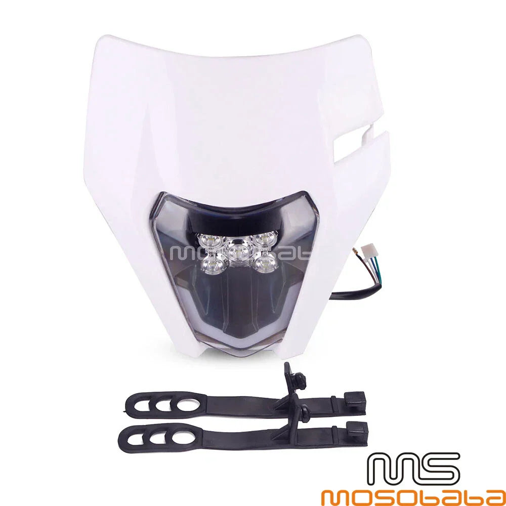 LED Enduro Headlight Fairing for KTM EXC XCW EXCF XC 125 200 250 300 450