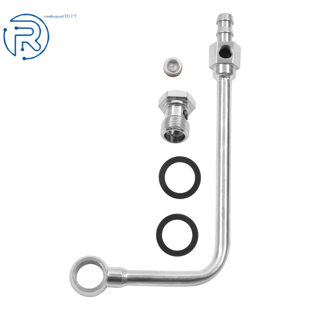 Chrome Steel Fuel Line for Make Model 