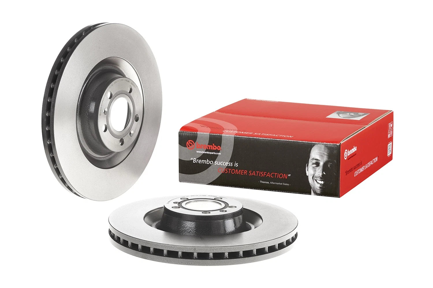 Brembo Vented UV Brake Disc Rotor for VW Phaeton Audi A8 Q (2004–2006)