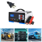 Battery Charger for Automobile with LCD Display