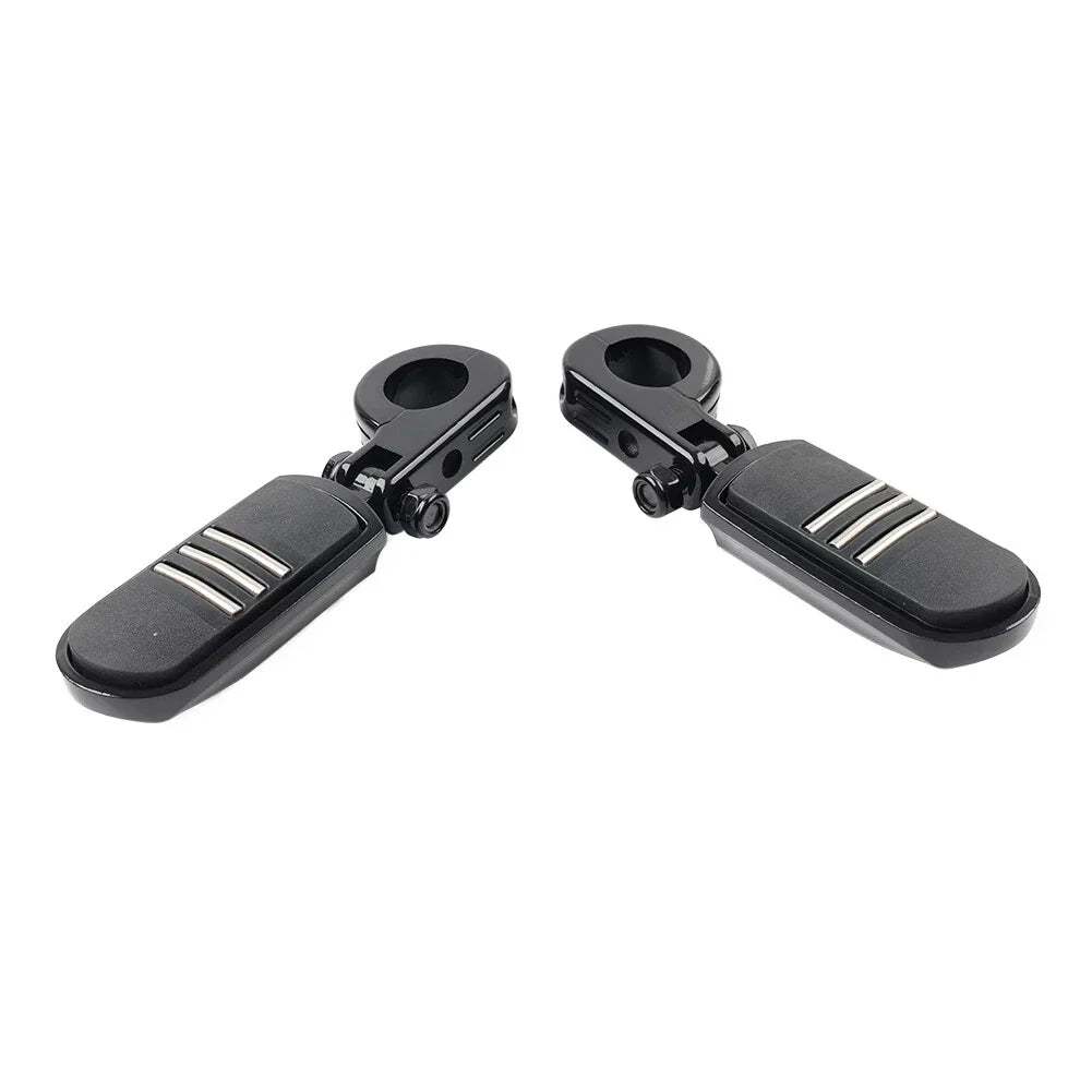 1.25" Engine Bars Foot Pegs for Harley Electra Glide, Street Glide, Road King (2009-2023)
