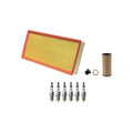 Wix Engine Air Oil Filters & NGK Spark Plugs Kit for Cayenne Q7 Touareg (2003–2010)