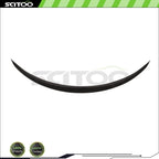 Glossy Carbon Fiber Spoiler for Mercedes W205 Sedan (2016–2020)