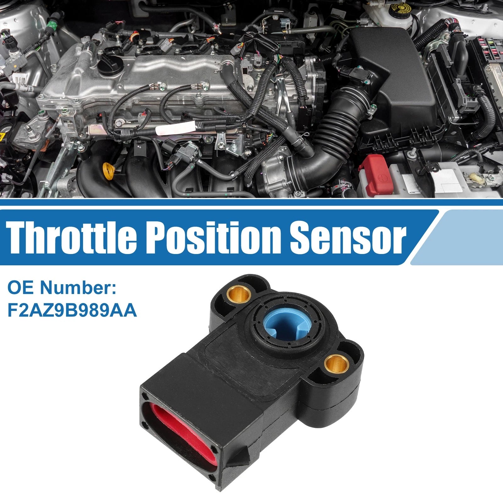 Throttle Position Sensor for Ford Crown Victoria (1992–1994) 781913864360