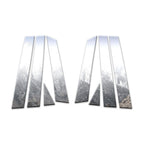 8Pc Chrome Pillar Post Covers Replacement for Nissan Murano (2009–2014)