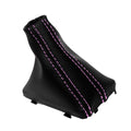 Automatic Shift Boot for Audi Q5 (2009–2017) - Leather Synthetic, Pink Stitch