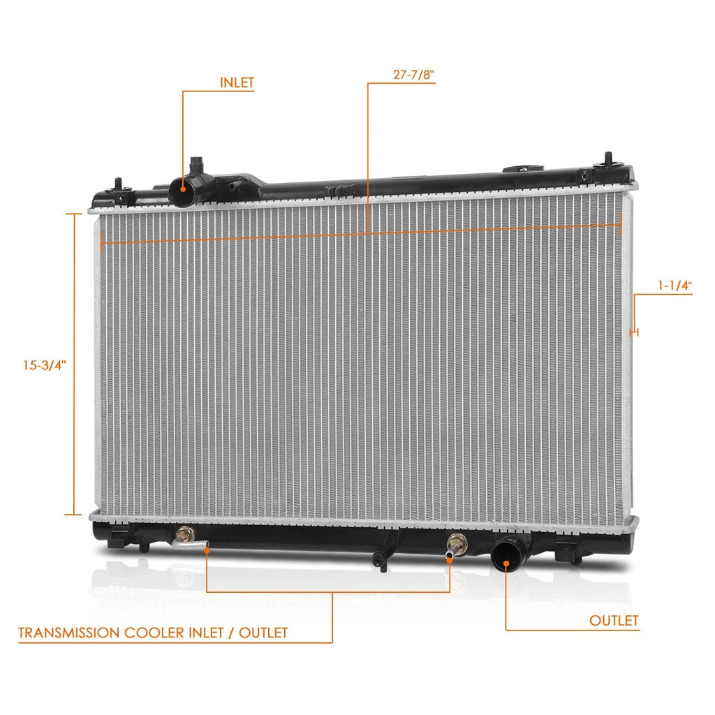 Aluminum Core Cooling Radiator for Lexus IS F (2008–2014) DPI-13056