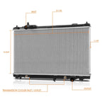 Aluminum Core Cooling Radiator for Lexus IS F (2008–2014) DPI-13056