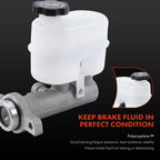 Brake Master Cylinder with Reservoir & Sensor for Silverado 1500 (2014-2019)