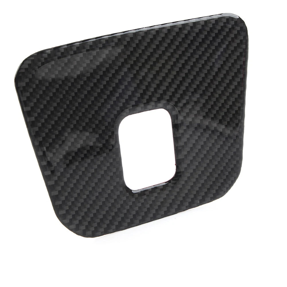 Carbon Fiber Rear Armrest USB Panel Cover Trim for Chevrolet Equinox (2018–2021)