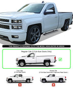 Running Boards for Chevrolet Silverado GMC Sierra (2007-2018)