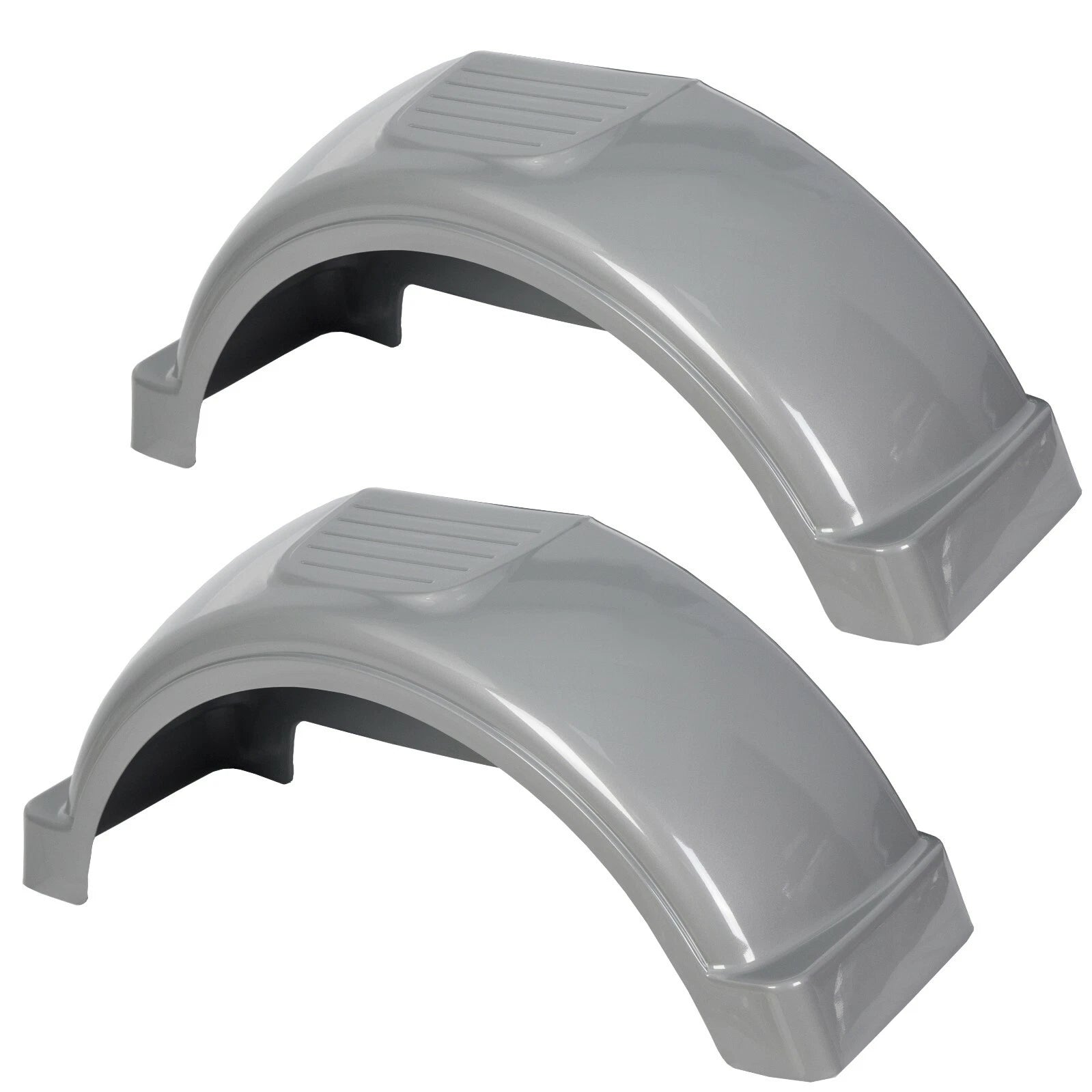 Set of 2 Single Axle Trailer Fenders for 13" Wheels (Fits Various Models)