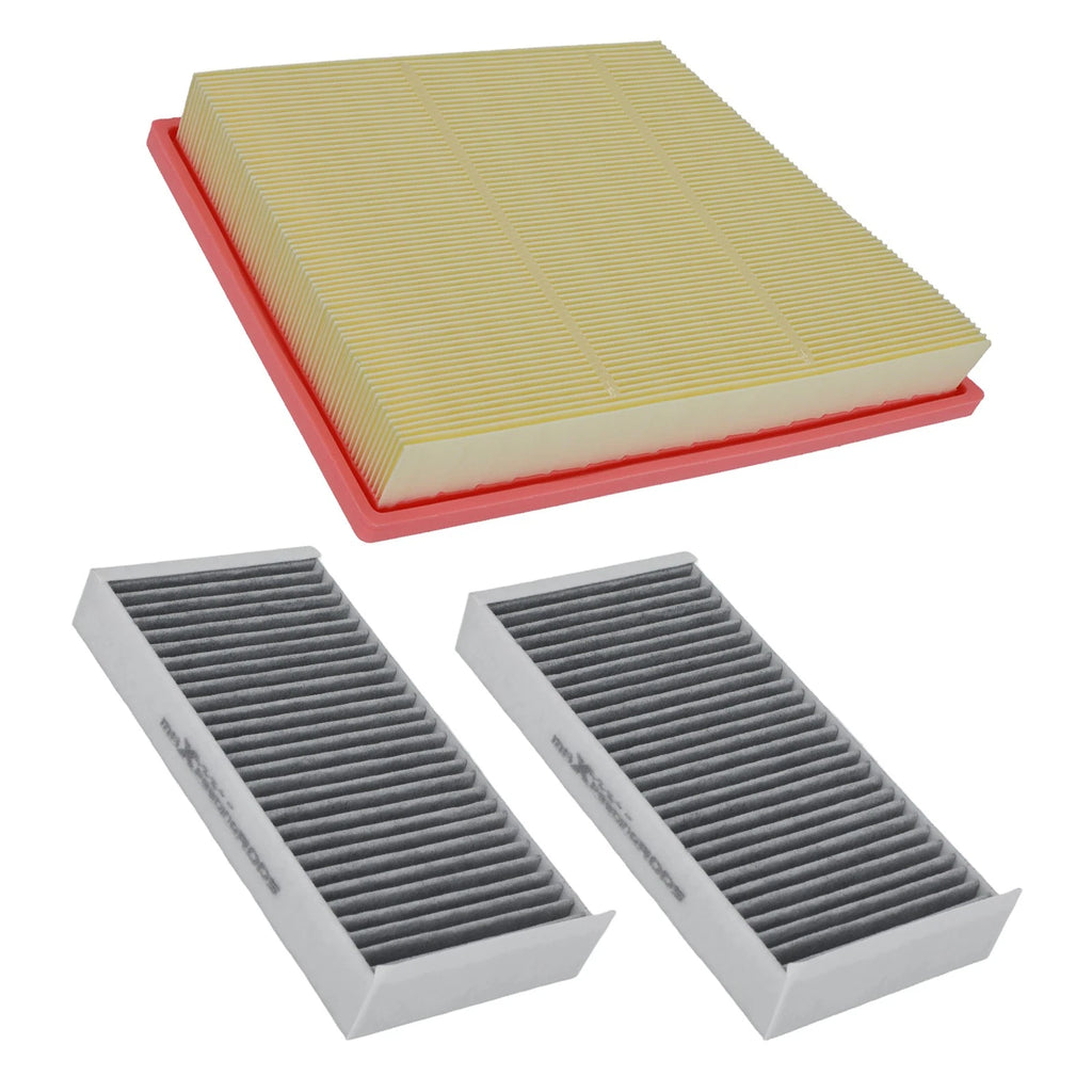 Set of 2 Engine Air Filter Cabin Air Filter for BMW 220i 118i 120i X1 X2 (2014–2022)
