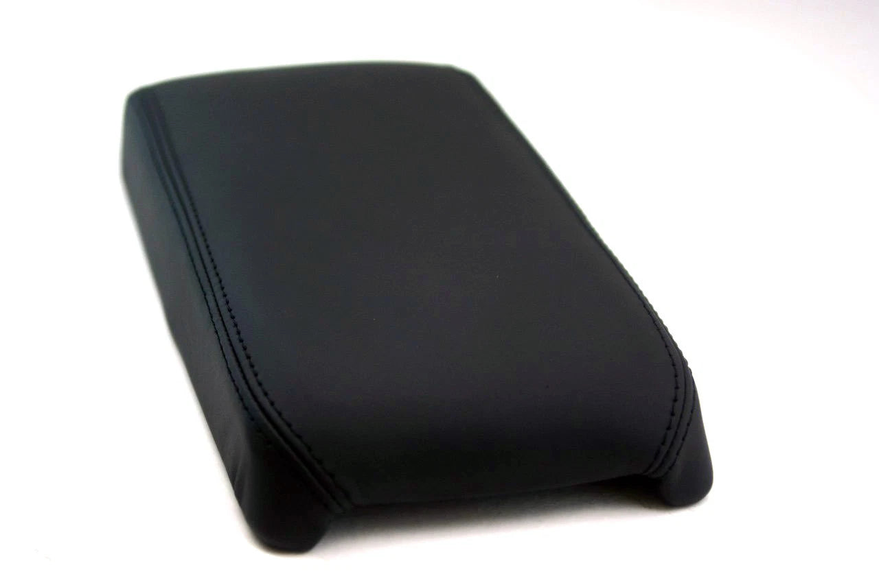 Center Console Armrest Cover for Chrysler Sebring (2007–2010) Black Leather