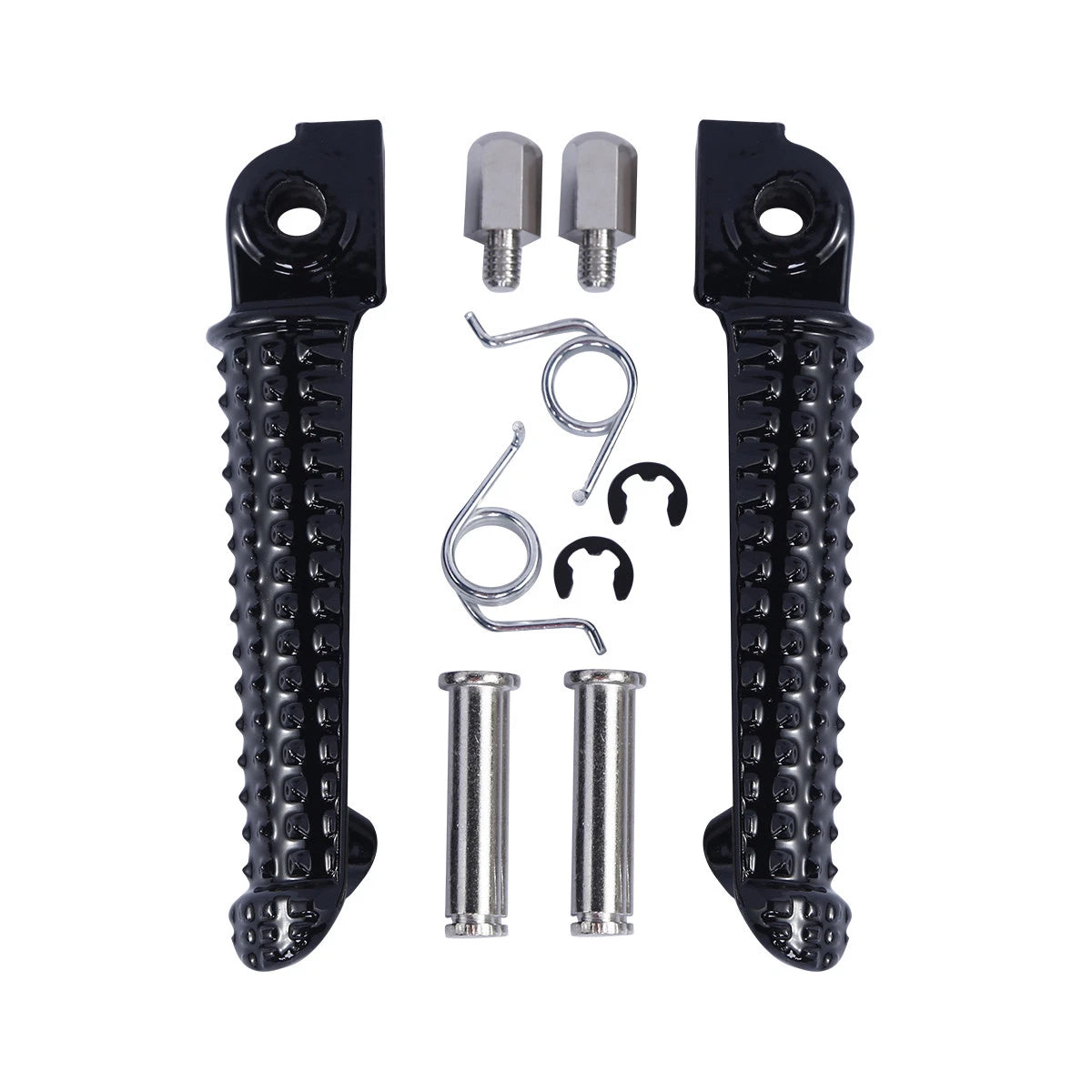 Long Front Footrests Footpegs for Yamaha YZF R1 (1998–2025), R6 (1999–2020)