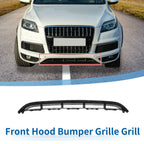 Front Lower Hood Bumper Grille for Audi Q7 (2010–2015) Black Sport Style