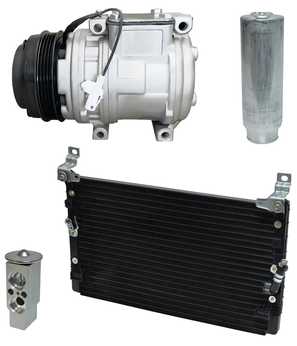 AC Compressor Kit with Condenser for Toyota Tacoma 2.4L 2.7L (1996–2004)