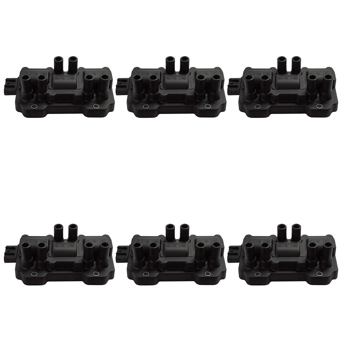 Set of 6 Ignition Coils for Chevy Express Van, GMC Sierra