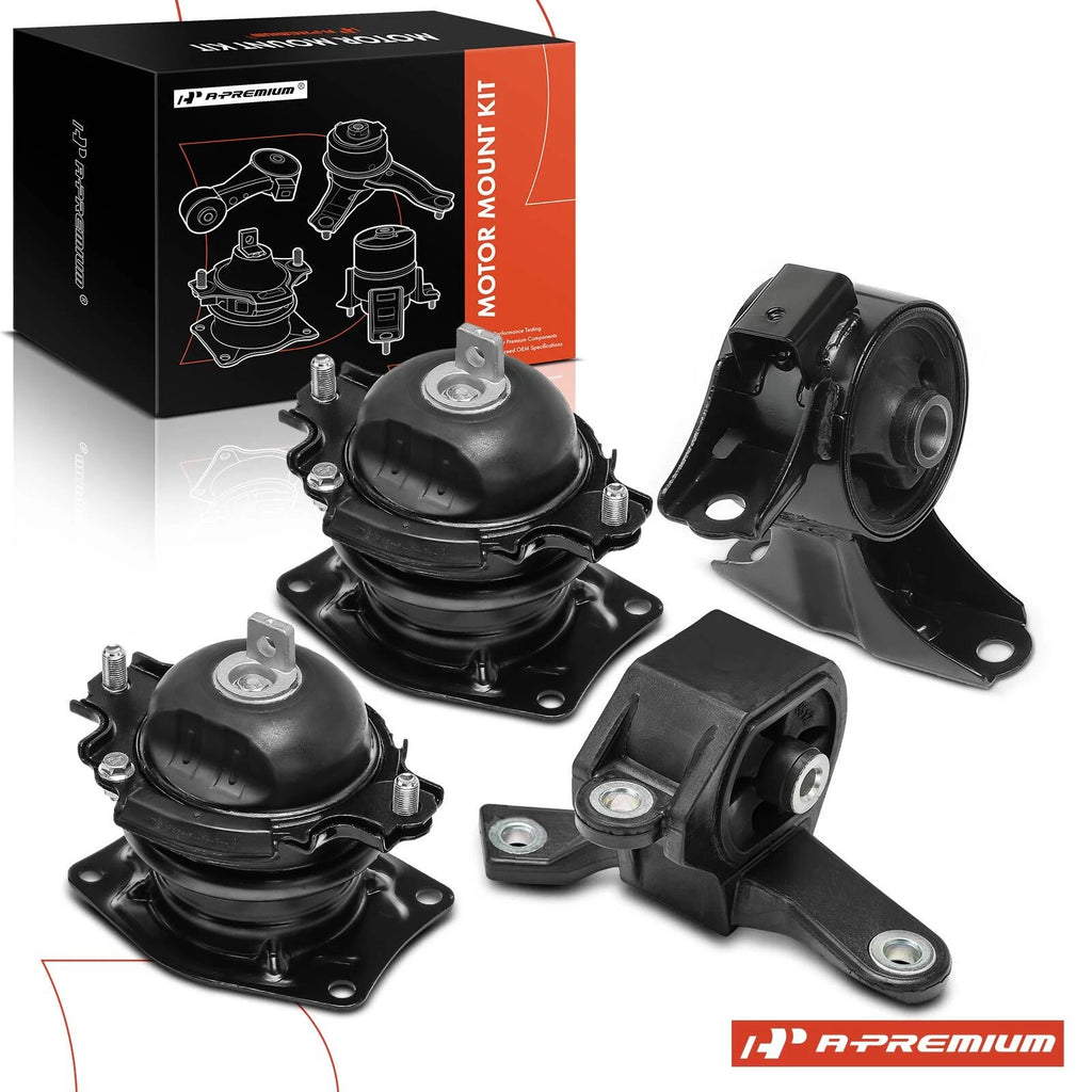 Set of 4 Engine Motor & Transmission Mounts for Honda Pilot (2009–2015)