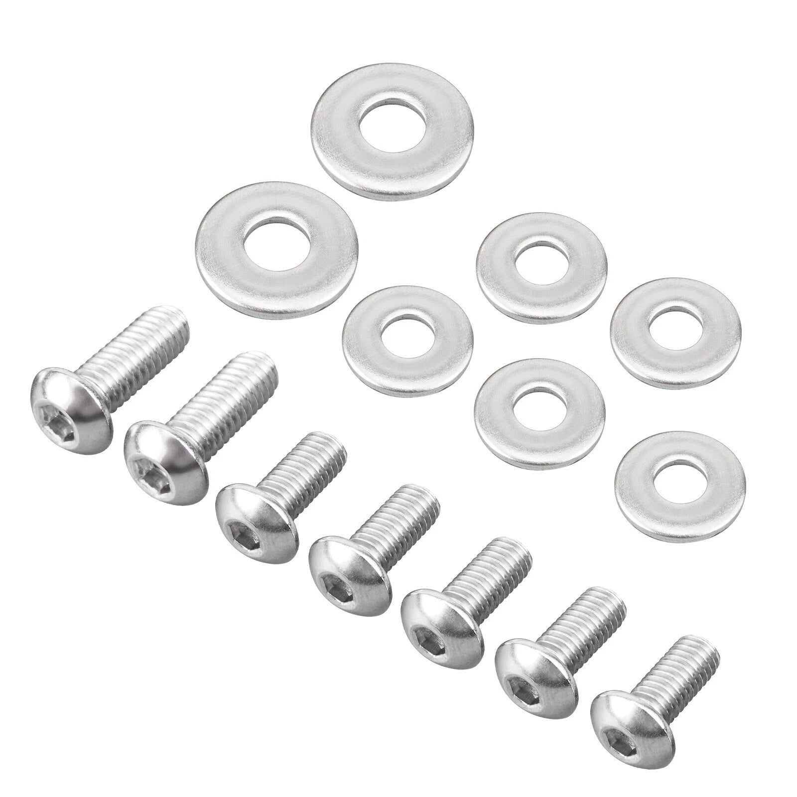 Radiator Shroud Cover Shield Mount Bolts Kit for Yamaha Banshee 350 (1987–2006)