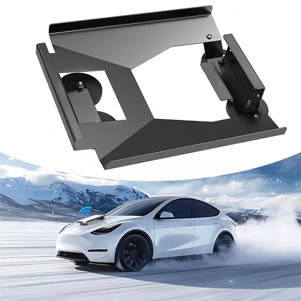 Starlink Mini Roof Mount Magnetic Base for RV Van Boat (Black Carbon Steel)