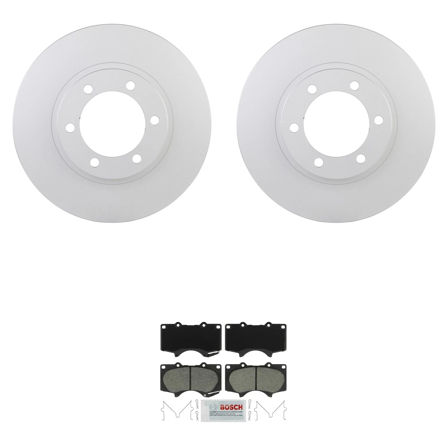 Set of 4 Bosch Quietcast Rotors & SD Ceramic Brake Pads for GX470 4Runner (2003–2009)