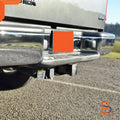 Chrome Rear Step Bumper Bar for Nissan Navara D40 Pickup (2005-2014)