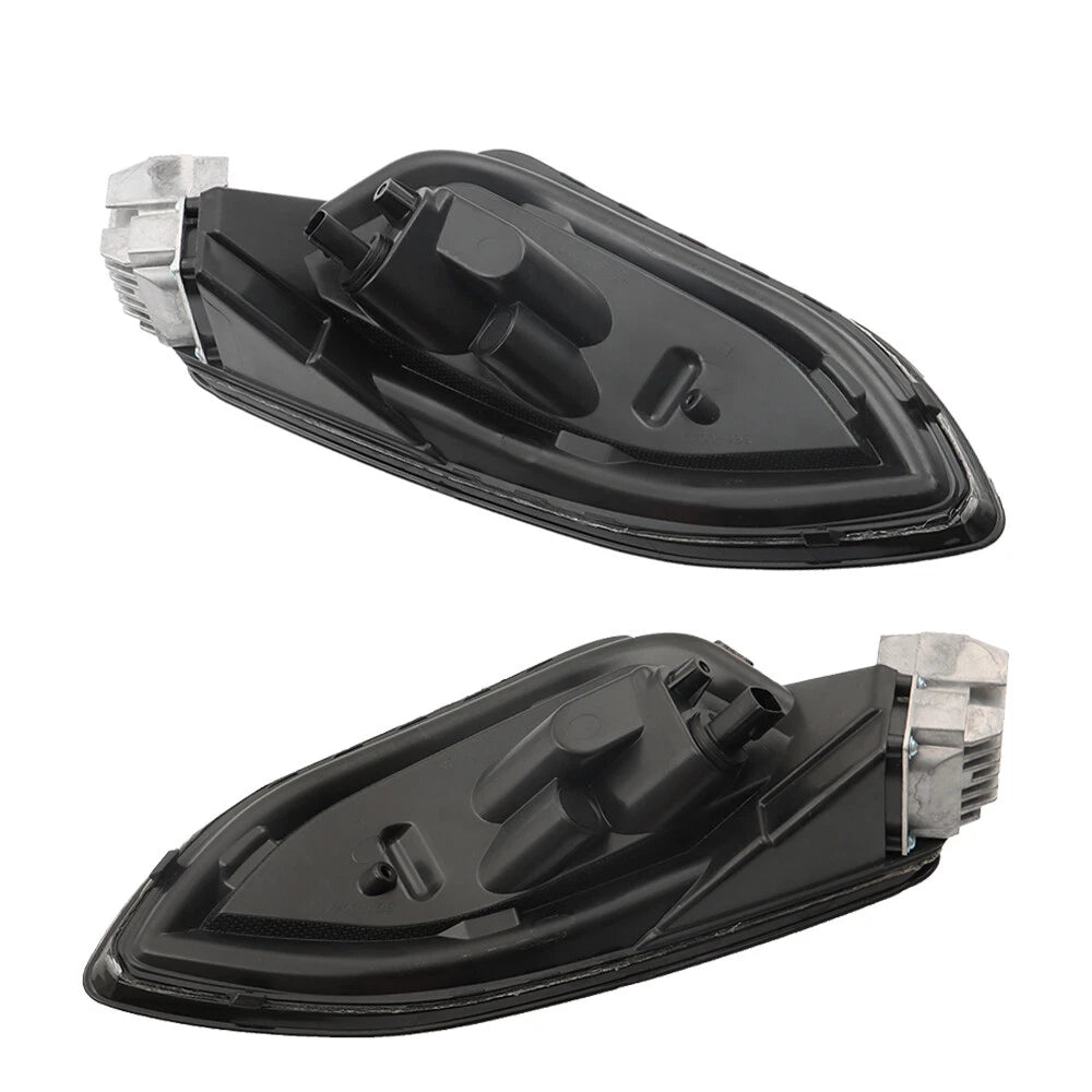 Pair LED DRL Parking Light Bumper Fog Lamp for Ford Edge (2015-2018)