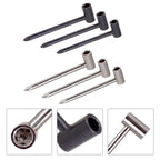 Set of 3 Truss Rod Wrench Tools for Acoustic Guitar (Hexagon 635mm 7mm 8mm)