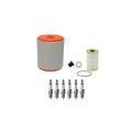 Wix Engine Air Oil Filter & NGK 6 Iridium IX Spark Plug Kit for Audi A6 A7 (2012–2018)