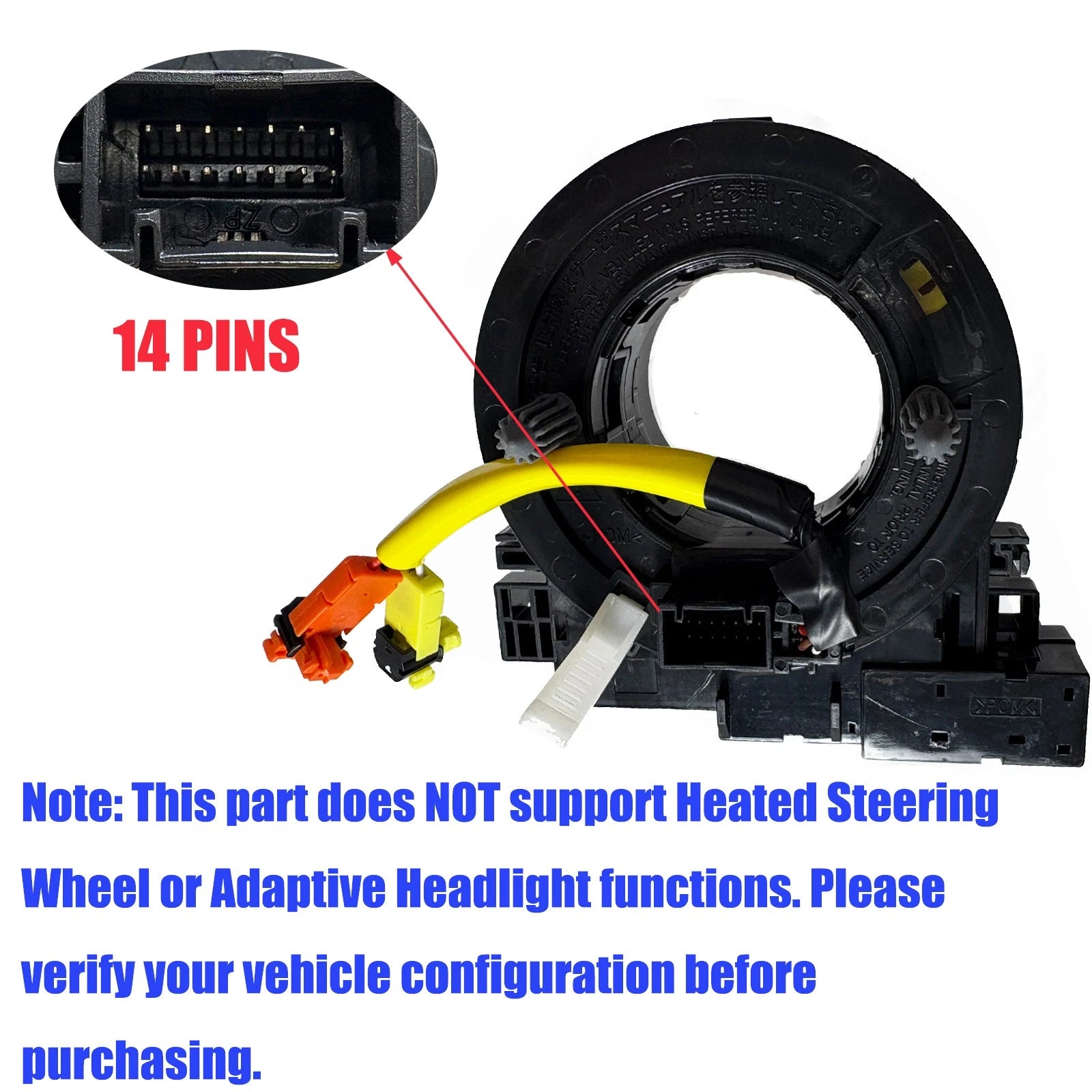 Clock Spring for Mazda 3 6 CX-5 CX-3 MX-5 (DE4A-66-CS0A)