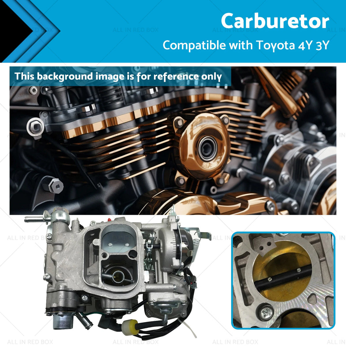 Carburetor Kit for Toyota Hiace Hilux 4Y 3Y (1982–1988)