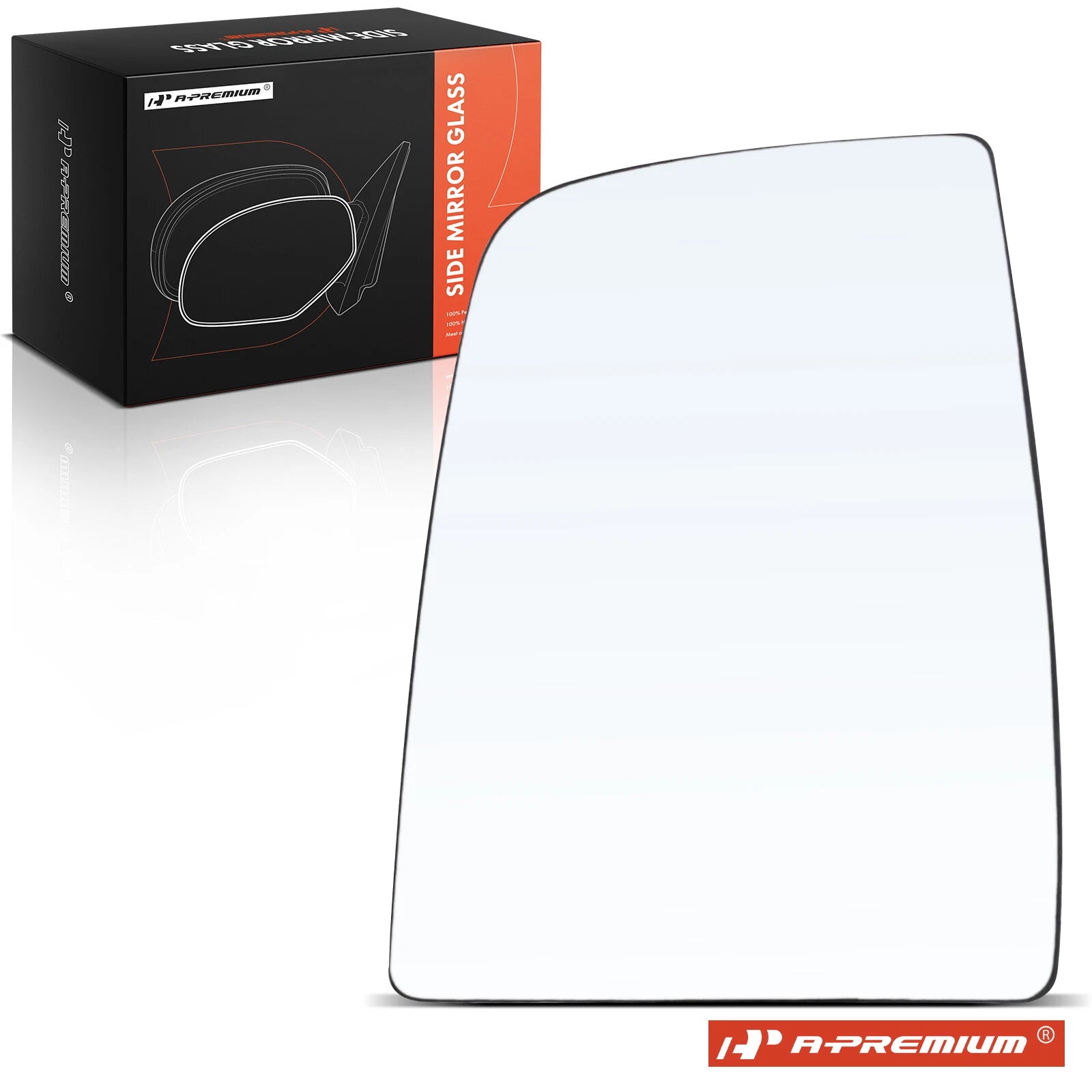 Driver Upper Manual Mirror Glass for Ford Transit 150 250 350 (2015–2020)