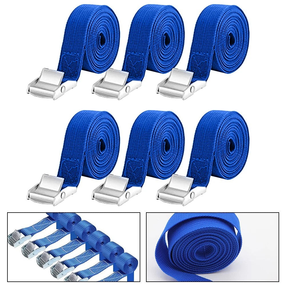 Load Tightening Strap for Vehicle (2-Pack) 2.5CM Width