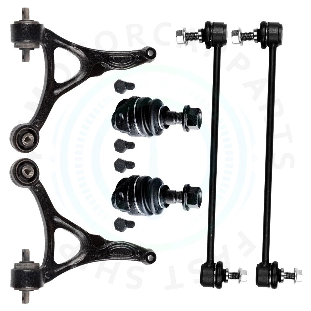Set of 6 Front Lower Control Arm Ball Joints for Volvo XC90 (2005–2014)