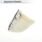 Front Left Door Handle Lock Cylinder Cover for Volkswagen Sagitta (White)